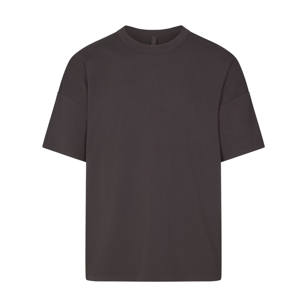 Skims Unisex Jersey Lounge Relaxed T-Shirt - NWT - Ash - Large